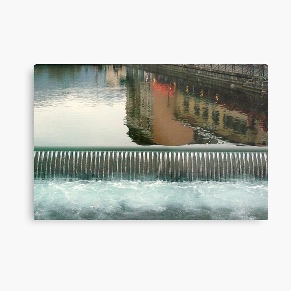 Annecy en chute libre Metal Print