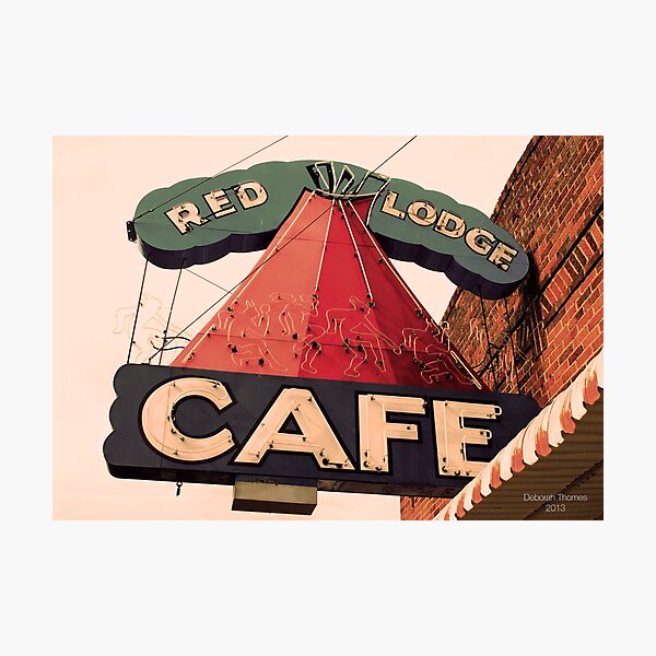 Item preview, Red Lodge Cafe designed and sold by Deborah Thomes.