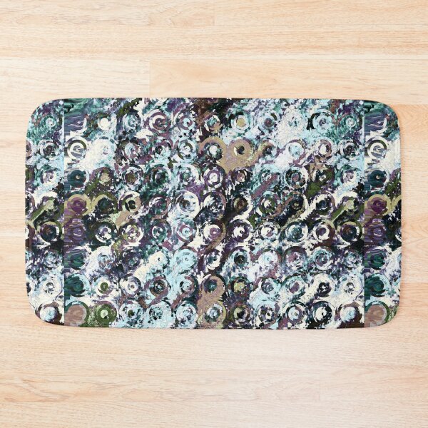 Item preview, "Circles" | Winter Pattern 4 designed and sold by LiseHoltArt.