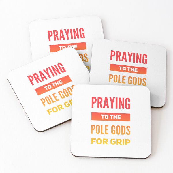 Item preview, Praying to the Pole god for Grip Red designed and sold by PoleUnicorn.
