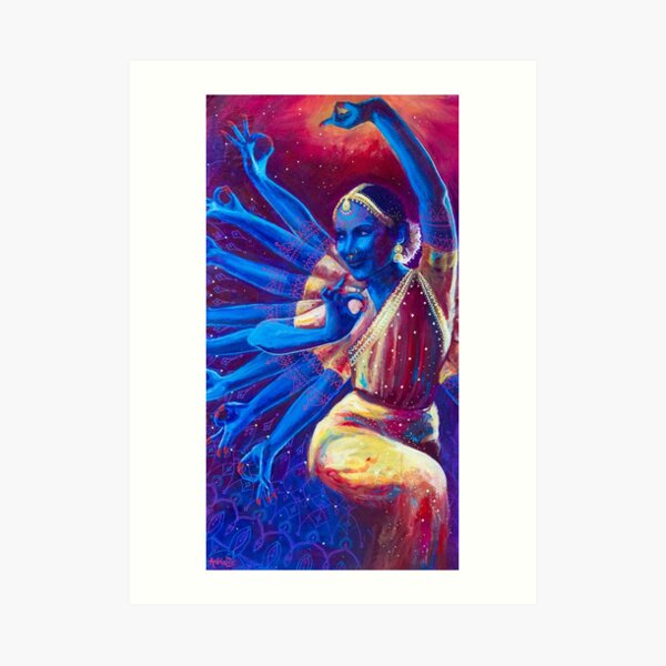 Goddess Nataraj Art Print