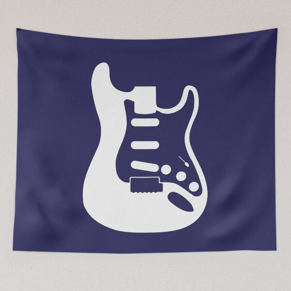 Artikelvorschau, Minimale Gitarre - Strat (Weiß) entworfen und verkauft von enoyes.