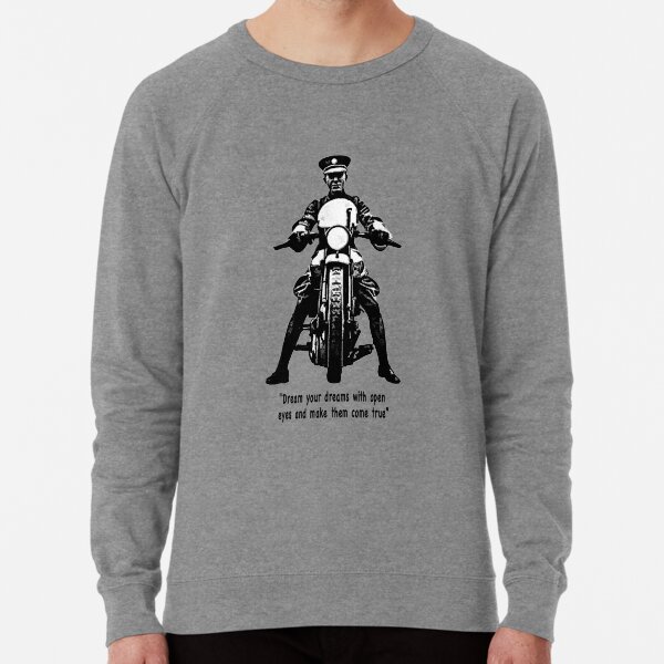 "Dream your dreams with open eyes and make them come true" Lightweight Sweatshirt