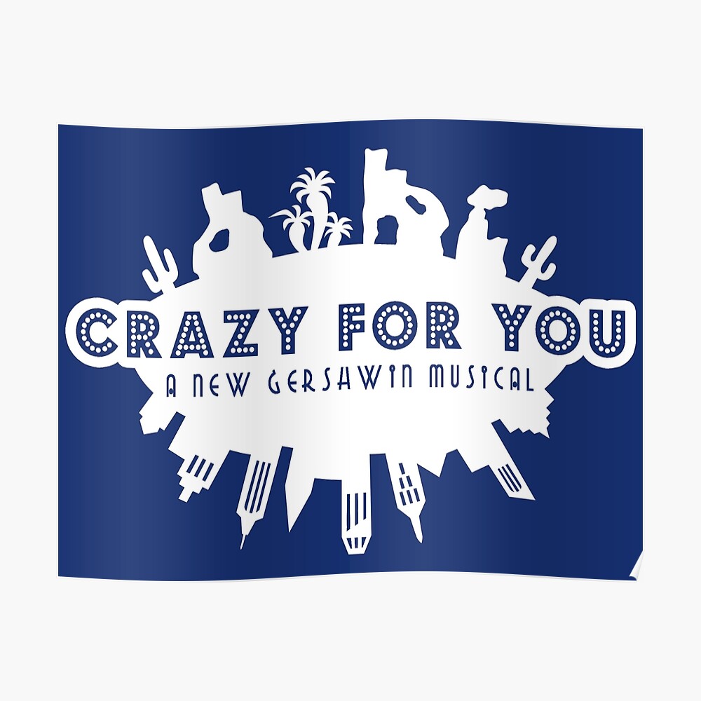Crazy For You Sticker By Jocelyncombe Redbubble