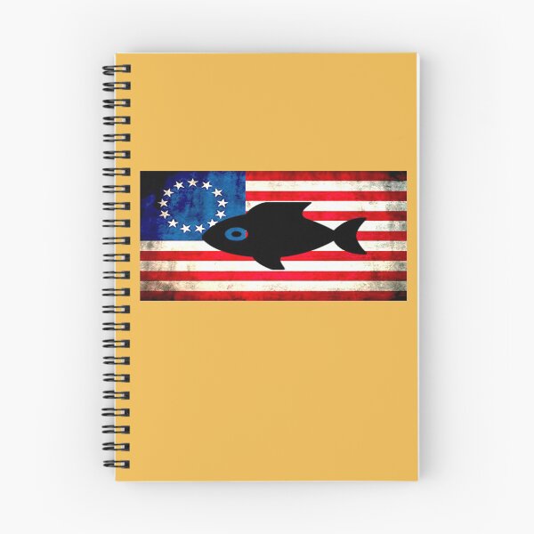 Item preview, Funny Fish Betsy Ross American Flag shirt men Women Gift designed and sold by Sarah38.