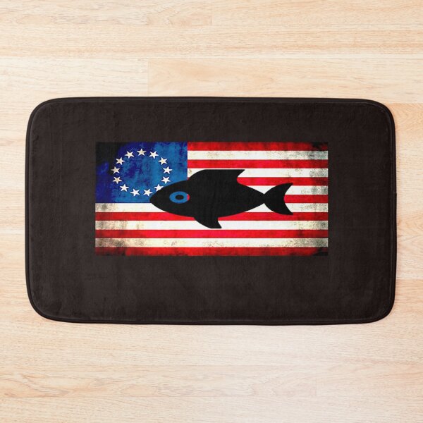 Item preview, Funny Fish Betsy Ross American Flag shirt men Women Gift designed and sold by Sarah38.