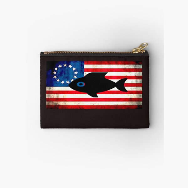 Item preview, Funny Fish Betsy Ross American Flag shirt men Women Gift designed and sold by Sarah38.