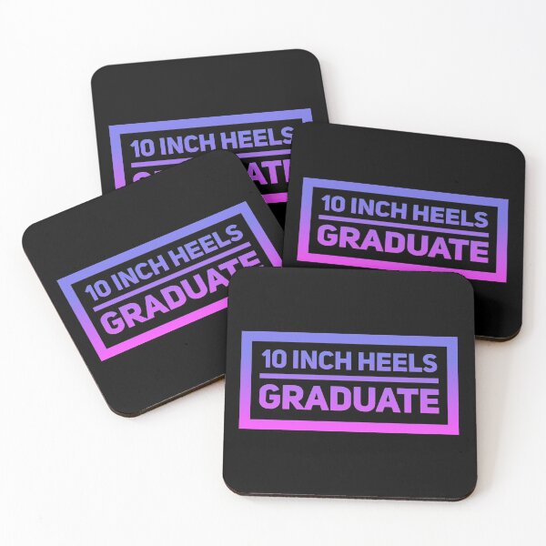 Item preview, 10 Inch Heels Graduate Pink designed and sold by PoleUnicorn.