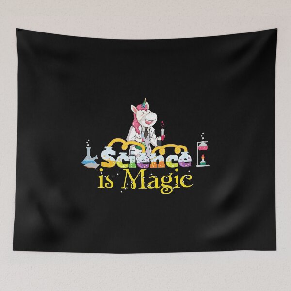 Item preview, Science Is Magic - Unicorn Chemistry Geek designed and sold by PrintPress.