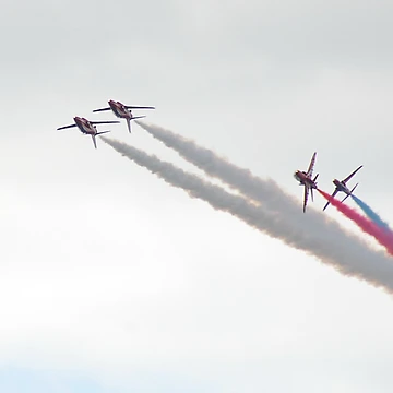 Artwork thumbnail, Red Arrows by Rees Adams