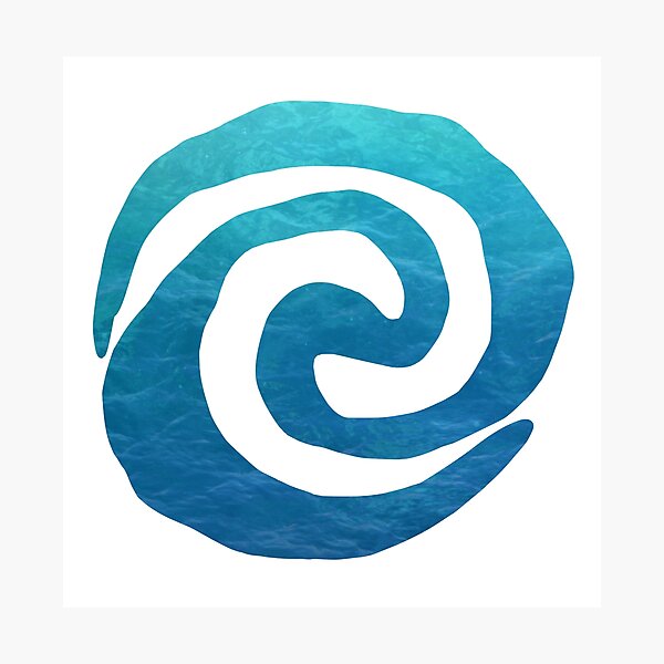 Moana Swirl Photographic Prints | Redbubble