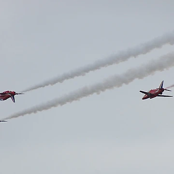 Artwork thumbnail, Red Arrows by Rees Adams