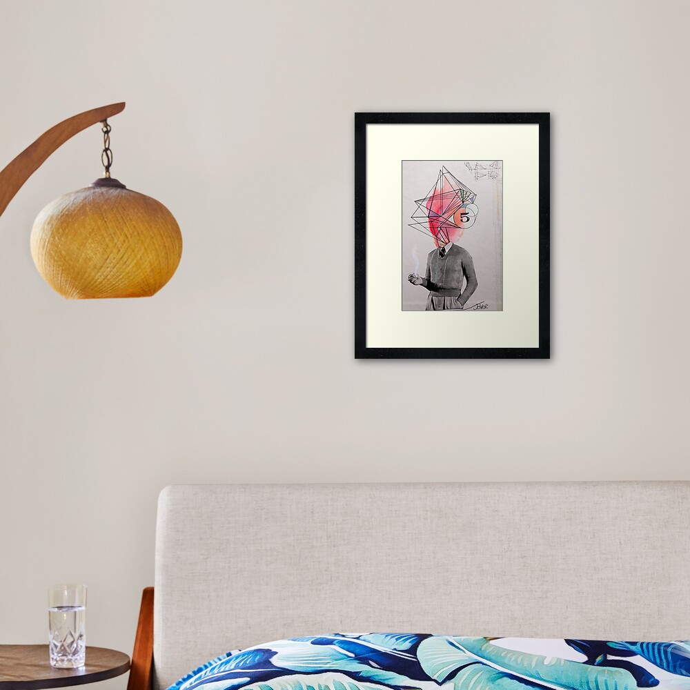 Item preview, Framed Art Print designed and sold by LouiJover.