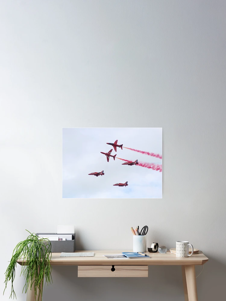 Thumbnail 2 of 3, Poster, Red Arrows designed and sold by Rees Adams.