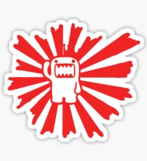 rising sun domo Sticker