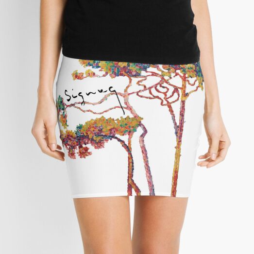 Art Design Painting Artist Signac Tree Mini Skirt