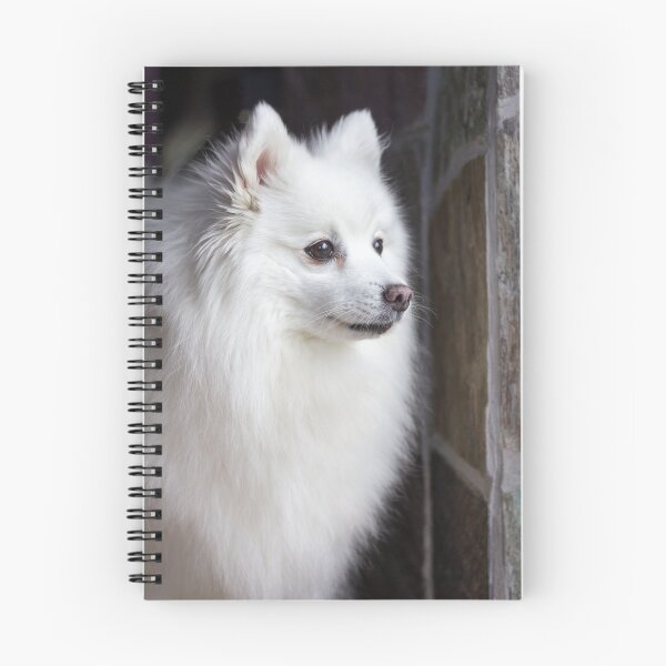 Item preview, Japanese Spitz Dog designed and sold by KarenWoodArt.