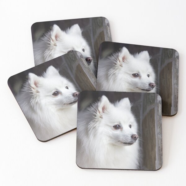 Item preview, Japanese Spitz Dog designed and sold by KarenWoodArt.