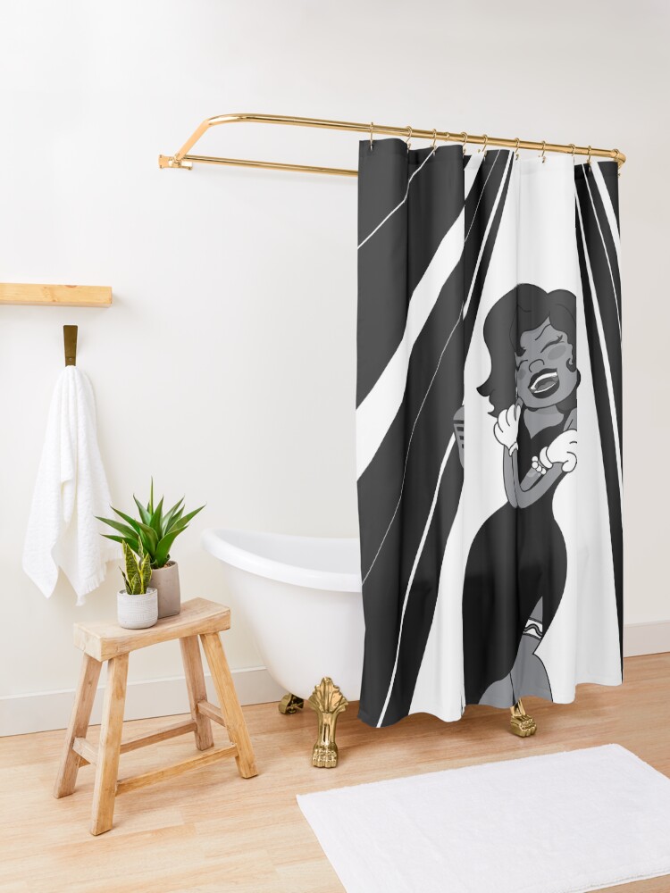 Alternate view of Vintage Singer Shower Curtain