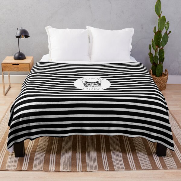 Item preview, Cats Against Catcalls with Stripes designed and sold by sgrun.