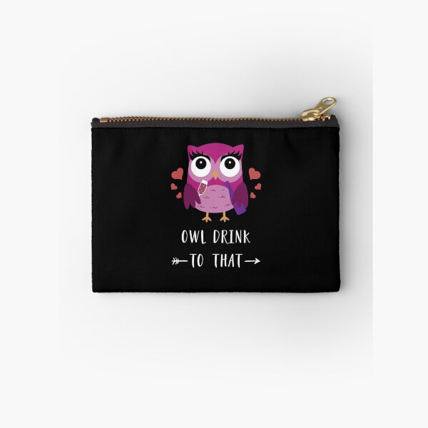 Item preview, Cute Owl Drink To That Wine Drinking Women Gift designed and sold by noirty.