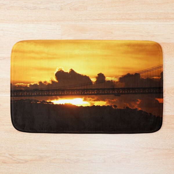 Item preview, Dramatic sunset with clouds and bridge designed and sold by Anna Lemos.
