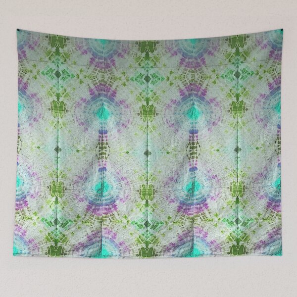Item preview, Tie Dye Pattern green purple designed and sold by MadmyrtleDesign.