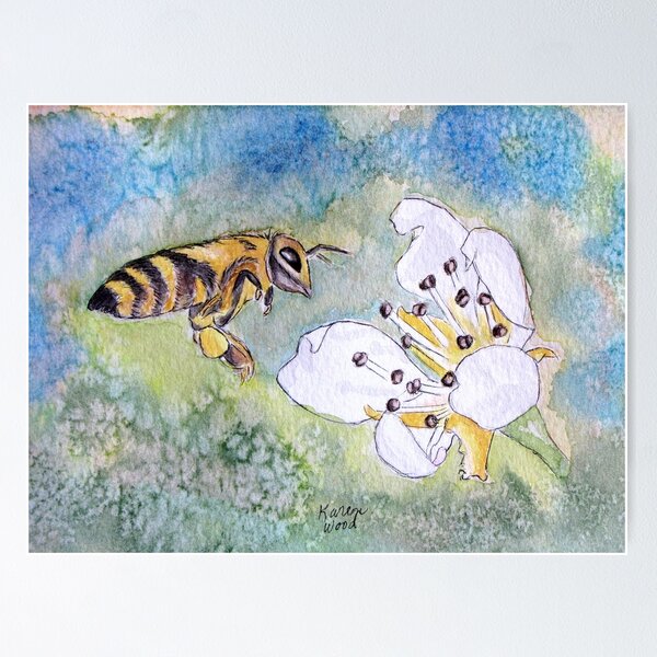 Item preview, Buzzing Bee designed and sold by KarenWoodArt.