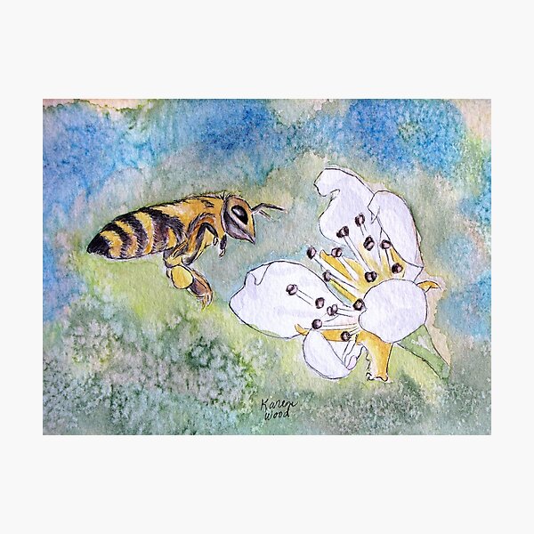 Item preview, Buzzing Bee designed and sold by KarenWoodArt.