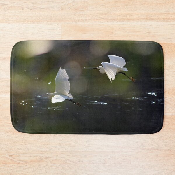 Item preview, White Herons Flying over the river designed and sold by Anna Lemos.