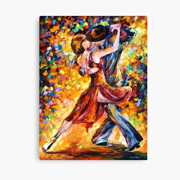 Aperçu de l'œuvre AU RYTHME DU TANGO - Leonid Afremov créée et vendue par Leonid Afremov.
