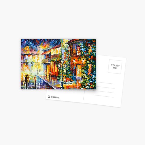 Item preview, TOWN FROM THE DREAM - Leonid Afremov designed and sold by Leonid Afremov.