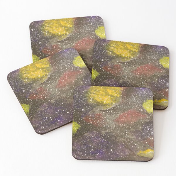 Item preview, Outer space scene with yellow designed and sold by JRHarshman.