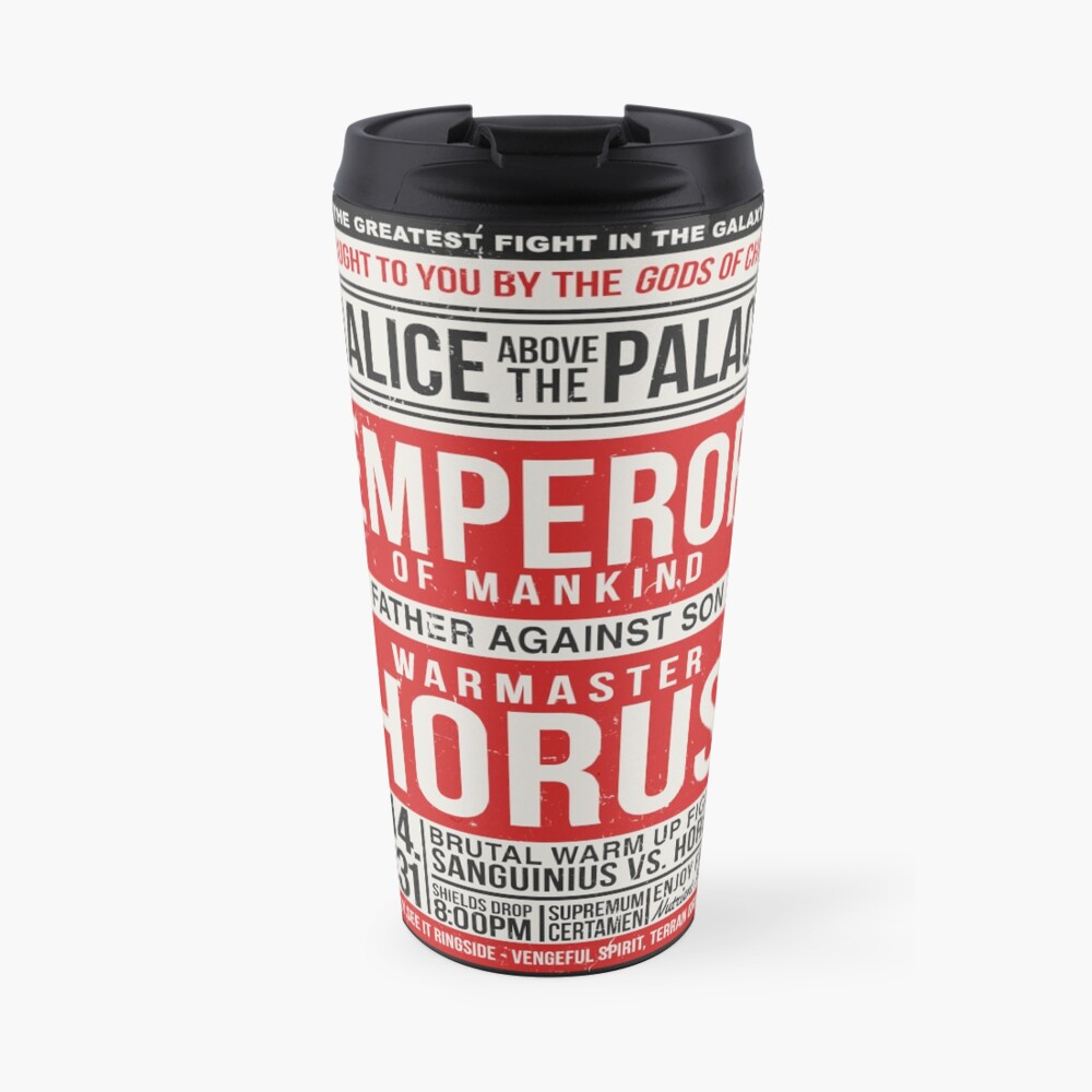 Malice Above The Palace Travel Coffee Mug