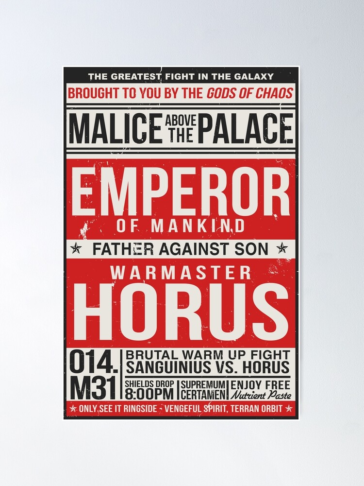 Alternate view of Malice Above The Palace Poster