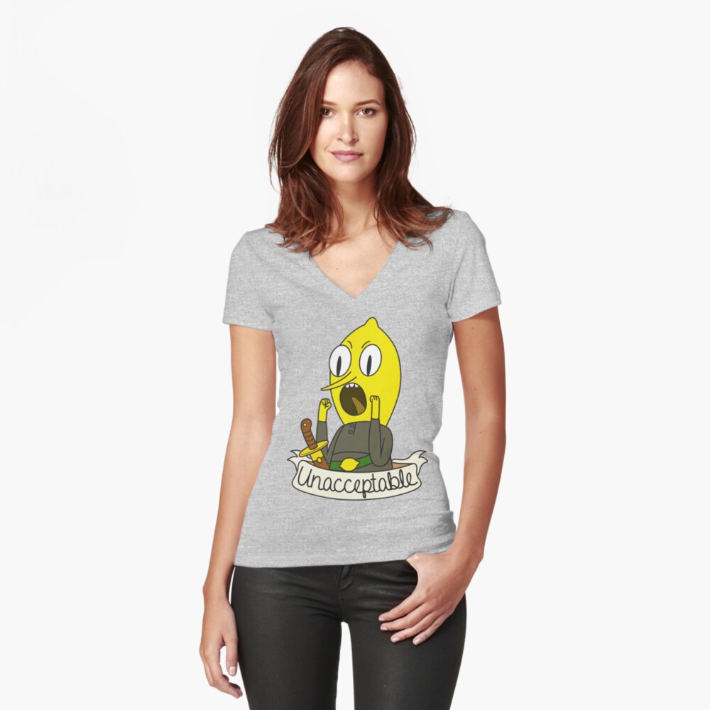 Artikel-Vorschau von Tailliertes T-Shirt mit V-Ausschnitt, designt und verkauft von plushism.