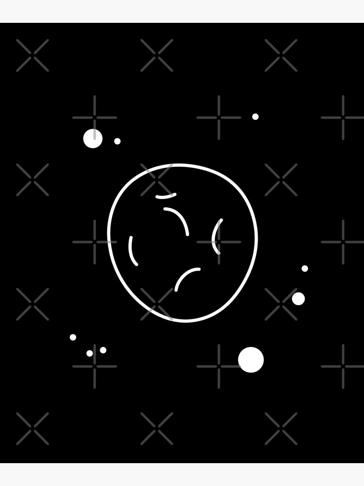 Asteroid Outline by science-gifts