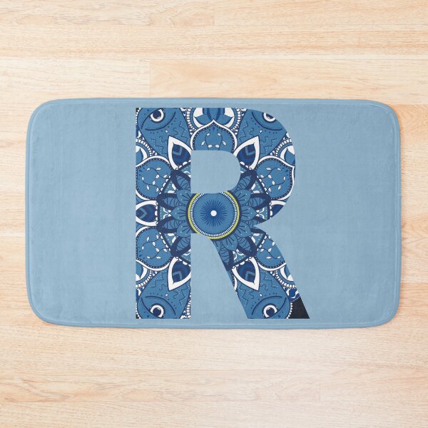 Item preview, R Blue Mandala designed and sold by abirose30.