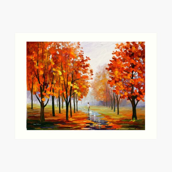 PINK FOG - Leonid Afremov Art Print