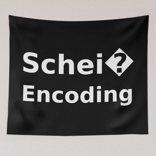 Item preview, Schei? Encoding Funny Software Engineer Design White Text designed and sold by ramiro.