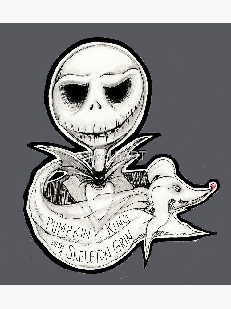 Skeleton Grin White Skeleton Grin White