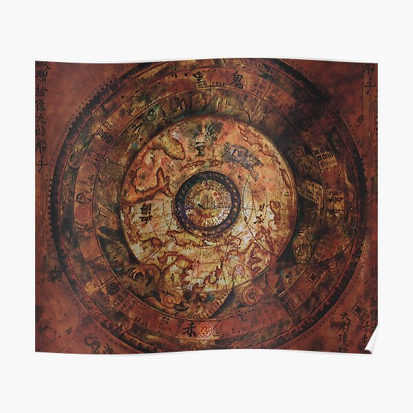 Jack Sparrows Map | Sao Feng Replica Map Poster
