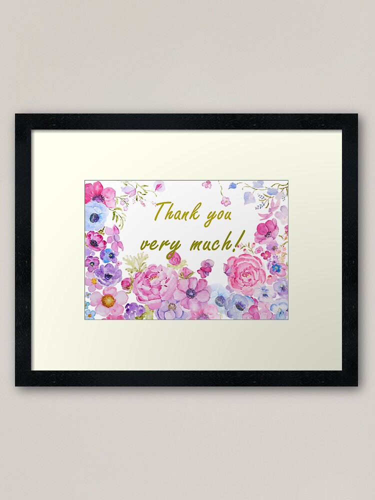 birthday wish with beautiful flowers  Mounted Print for Sale by  ColorandColor