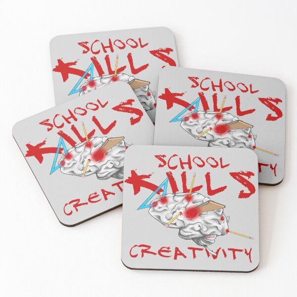 Item preview, School Kills Creativity designed and sold by TheMuttArtist.