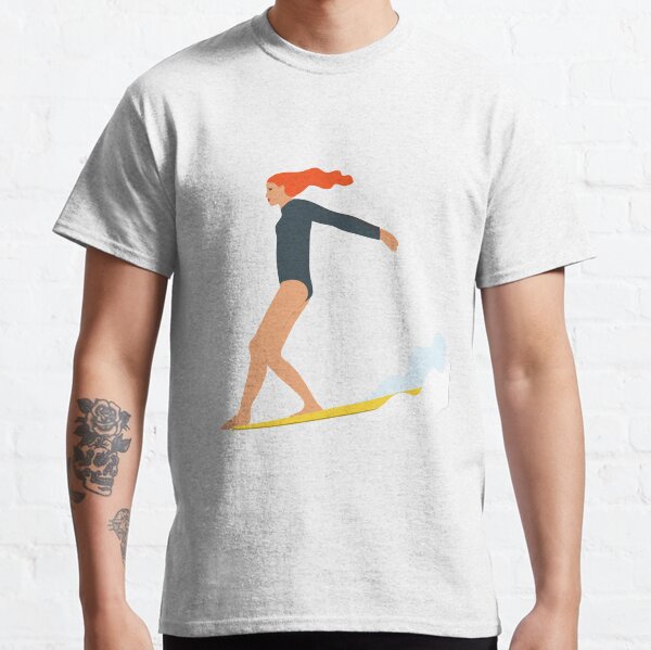 Surfing girl Classic T-Shirt