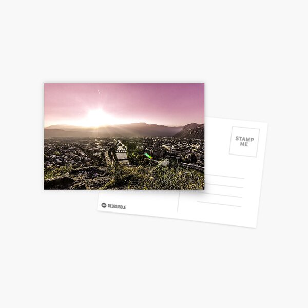Sunset in Bolzano Postcard