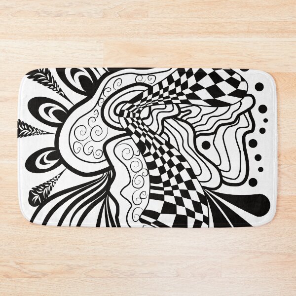 Item preview, Pattern Abstract Zendoodle Check designed and sold by Patricia Piotrak.