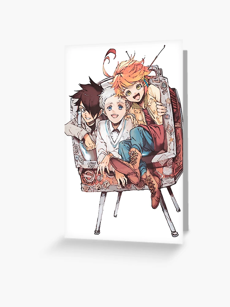 Norman (The Promised Neverland) - White Background | Greeting Card