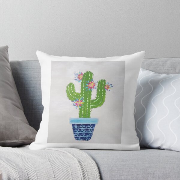 Item preview, Flowering Cactus Potplant designed and sold by EmilyAmeliaArt.