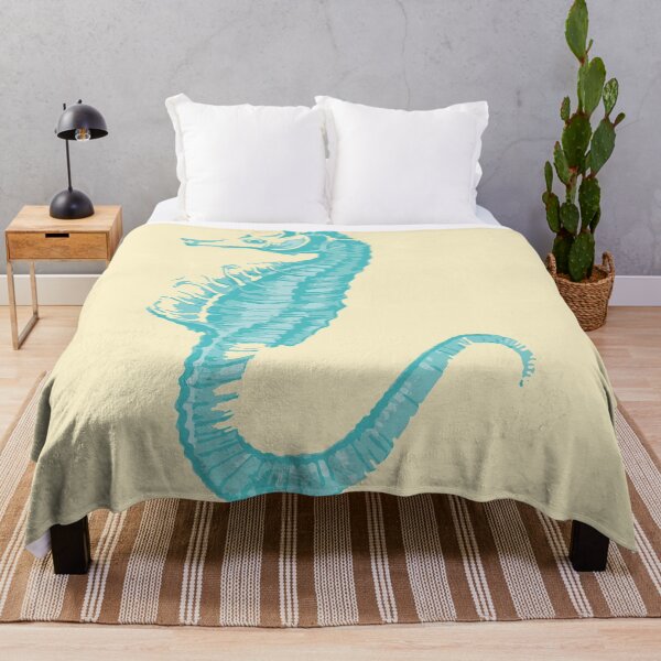 Item preview, Turquoise Seahorse designed and sold by DenAlex.